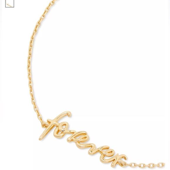 KATE SPADE NEW YORK Say Yes Gold-Tone Forever Chain Bracelet - Picture 3 of 8
